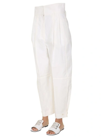 Shop Givenchy Women's White Cotton Pants