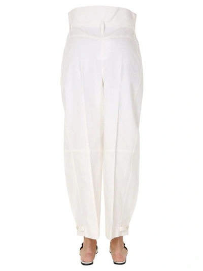 Shop Givenchy Women's White Cotton Pants