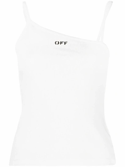 Shop Off-white Women's White Cotton Top
