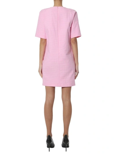 Shop Boutique Moschino Women's Pink Cotton Dress
