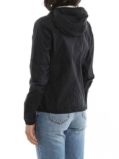 Shop K-way Women's Black Polyamide Outerwear Jacket