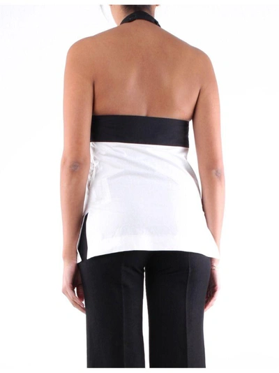 Shop Loewe Women's White Cotton Tank Top