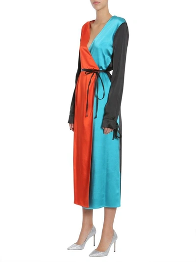 Shop Attico The  Women's Multicolor Polyester Dress