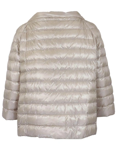 Shop Herno Women's Pink Other Materials Down Jacket