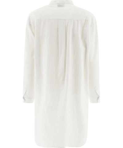 Shop Woolrich Women's White Cotton Shirt