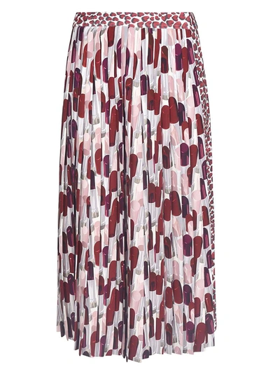 Shop Prada Women's Multicolor Polyester Skirt