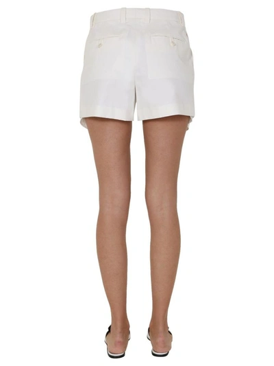 Shop Givenchy Women's White Cotton Shorts