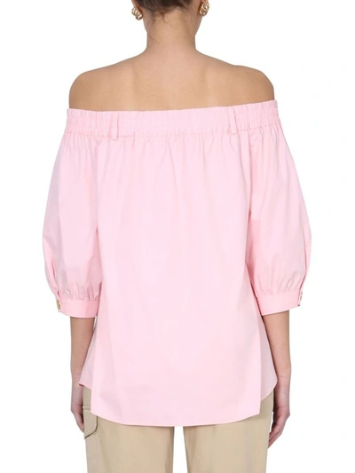 Shop Boutique Moschino Women's Pink Other Materials Shirt