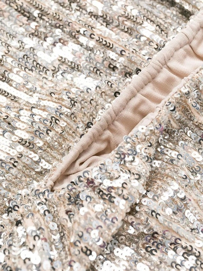 Shop Saint Laurent Women's Silver Polyamide Dress