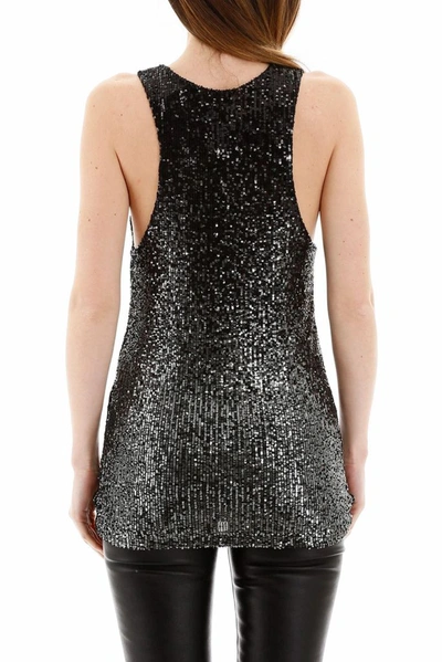 Shop Saint Laurent Women's Black Polyamide Tank Top