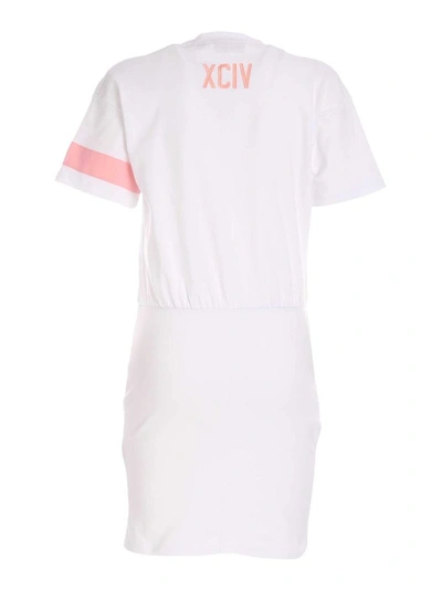 Shop Gcds Women's White Cotton Dress