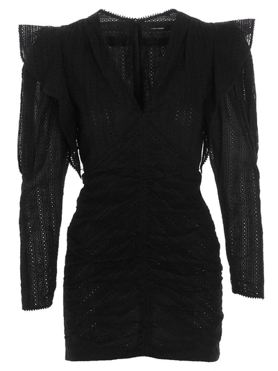Shop Isabel Marant Women's Black Other Materials Dress