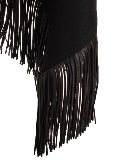 Shop Saint Laurent Women's Black Wool Skirt
