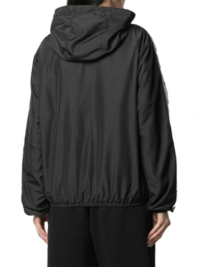 Shop Chiara Ferragni Women's Black Polyester Outerwear Jacket
