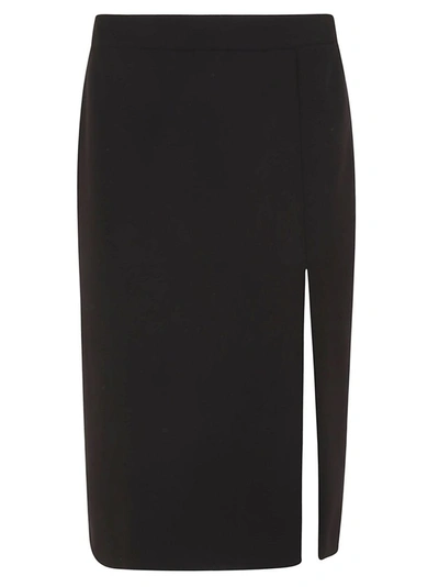 Shop Moschino Women's Black Polyester Skirt