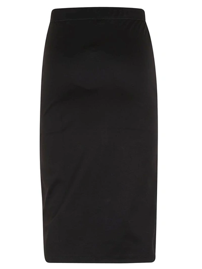 Shop Moschino Women's Black Polyester Skirt