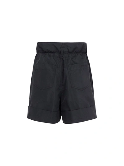 Shop Moncler Women's Black Polyester Shorts
