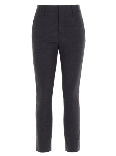 Shop Dsquared2 Women's Grey Wool Pants