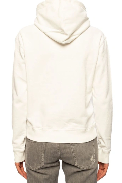 Shop Dsquared2 Women's White Cotton Sweatshirt