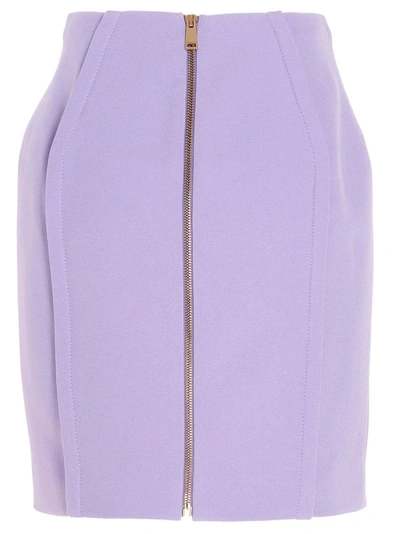 Shop Versace Women's Purple Other Materials Skirt