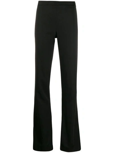 Shop Versace Women's Black Viscose Pants