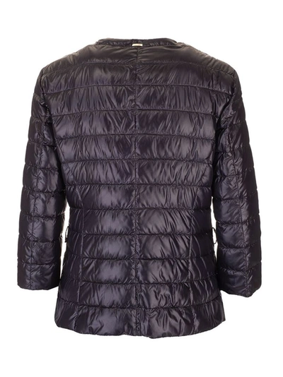 Shop Herno Women's Black Polyamide Down Jacket