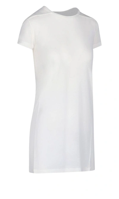 Shop Rick Owens Women's White Viscose T-shirt
