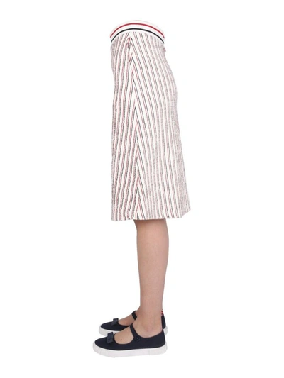 Shop Thom Browne Women's Multicolor Cotton Skirt