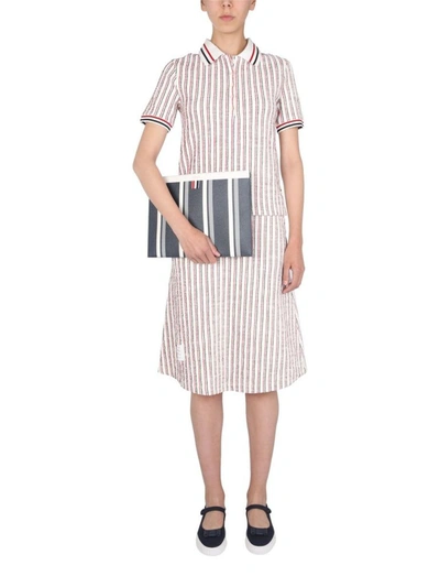 Shop Thom Browne Women's Multicolor Cotton Skirt
