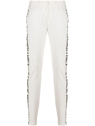 Shop Stella Mccartney Women's White Cotton Jeans