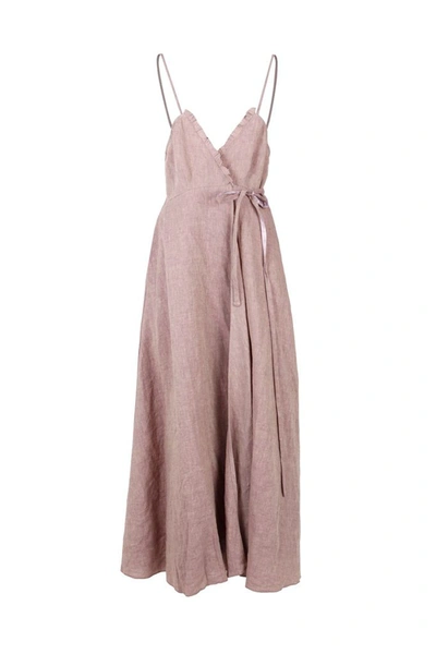 Shop Forte Forte Women's Pink Linen Dress
