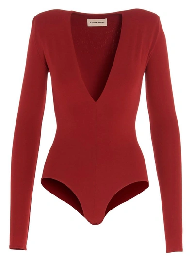 Shop Alexandre Vauthier Women's Red Top