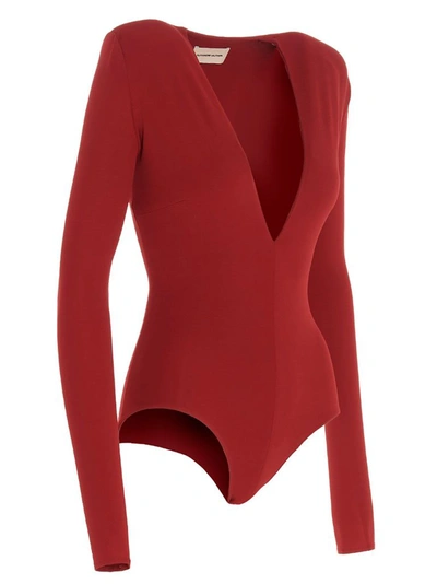 Shop Alexandre Vauthier Women's Red Top