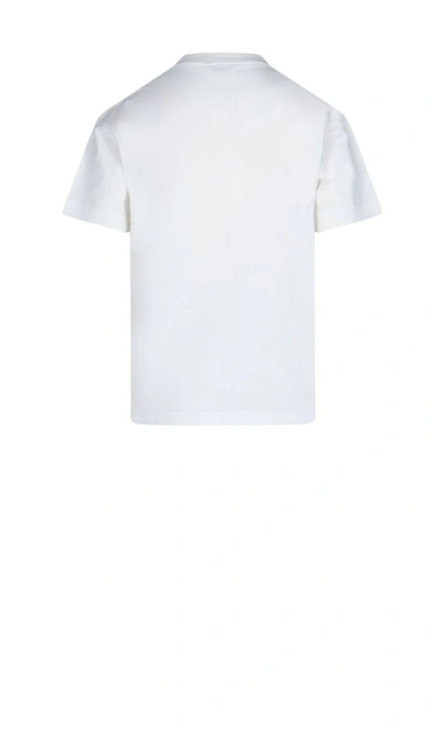 Shop Balenciaga Women's White Cotton T-shirt