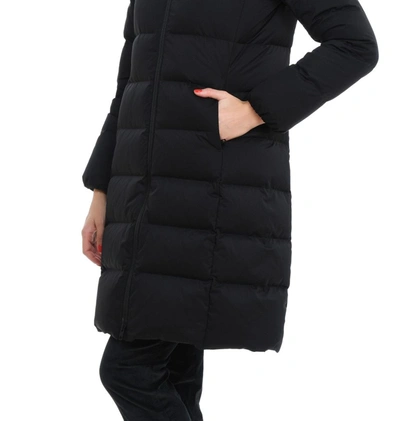 Shop Fay Women's Black Polyamide Down Jacket