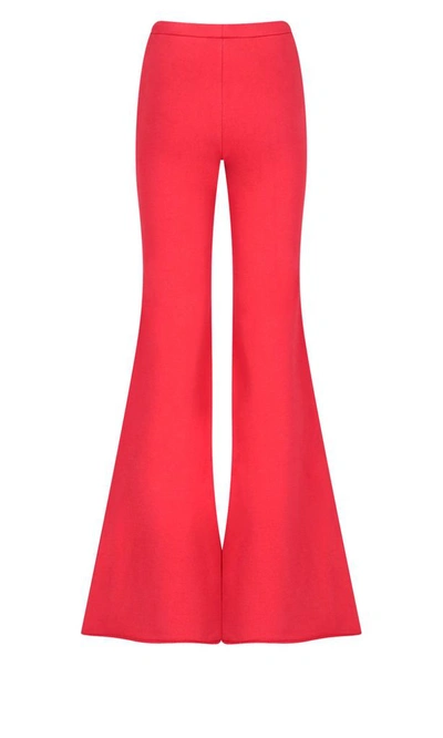 Shop Vetements Women's Red Cotton Pants