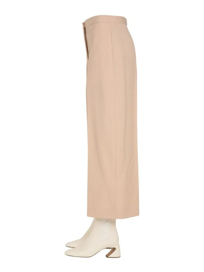 Shop Jil Sander Women's Pink Cotton Pants