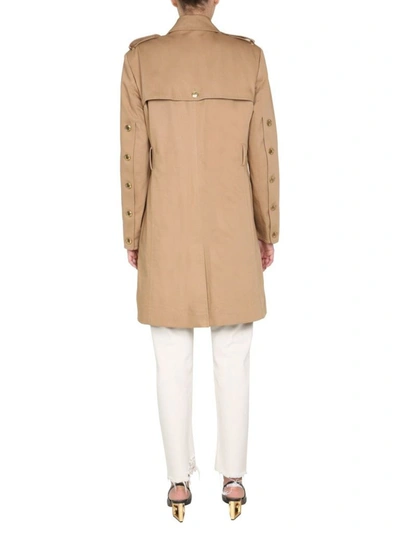 Shop Givenchy Women's Beige Cotton Trench Coat