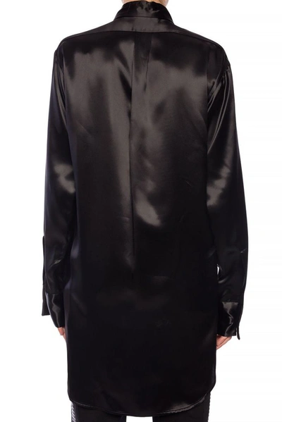 Shop Bottega Veneta Women's Black Acetate Shirt