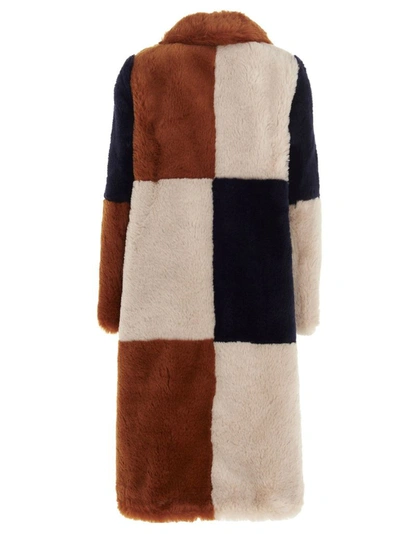 Shop Stella Mccartney Women's Beige Polyester Coat