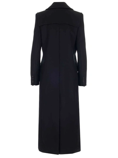 Shop Saint Laurent Women's Black Coat