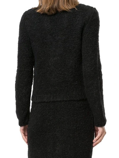 Shop Moschino Women's Black Polyester Cardigan