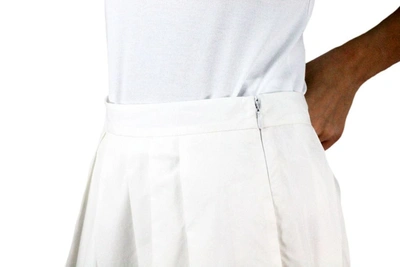 Shop Fabiana Filippi Women's White Cotton Skirt