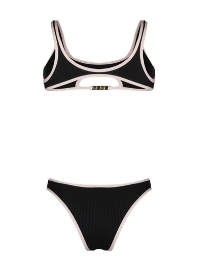 Shop Gcds Women's Black Polyester Bikini