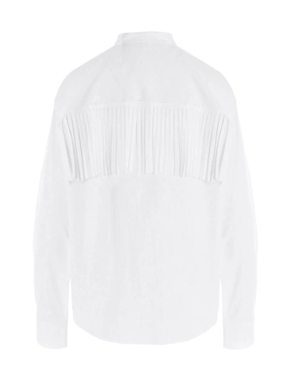 Shop Palm Angels Women's White Cotton Shirt
