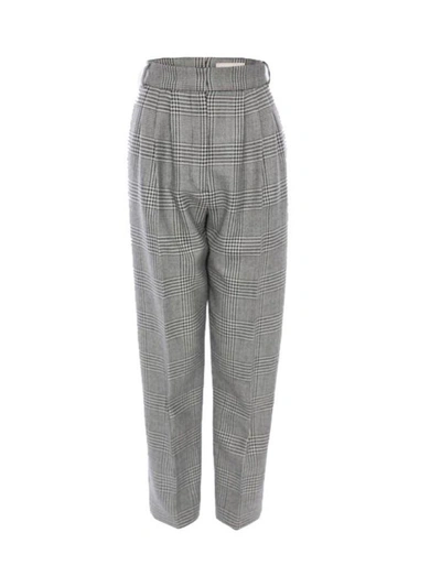 Shop Alexander Mcqueen Women's Grey Wool Pants