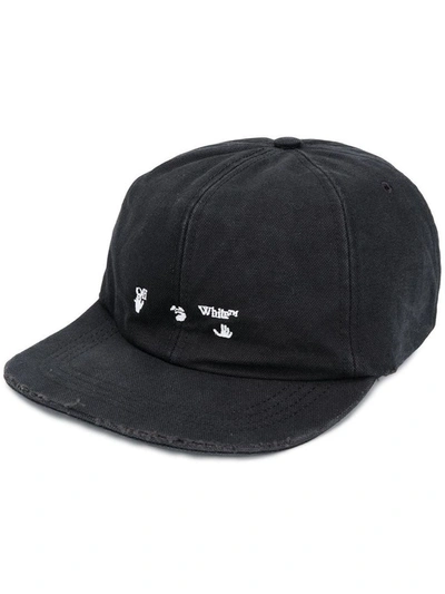 Shop Off-white Men's Black Cotton Hat