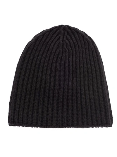 Shop Loro Piana Men's Black Wool Hat