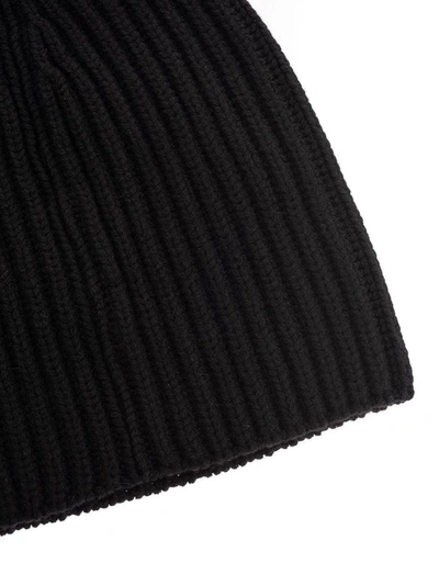 Shop Loro Piana Men's Black Wool Hat