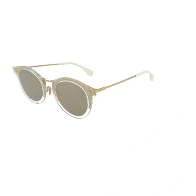 Shop Fendi Men's Gold Acetate Sunglasses